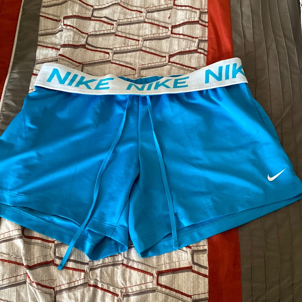 Nike shorts blue